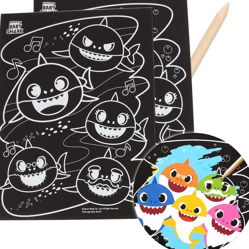baby_shark_scratch_art_se_1.webp Pinkfong Baby Shark Baby Shark Scratch Art Set Clearance