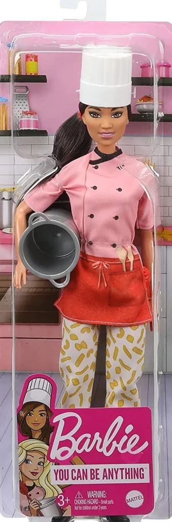 Barbie Career Pasta Chef Doll New