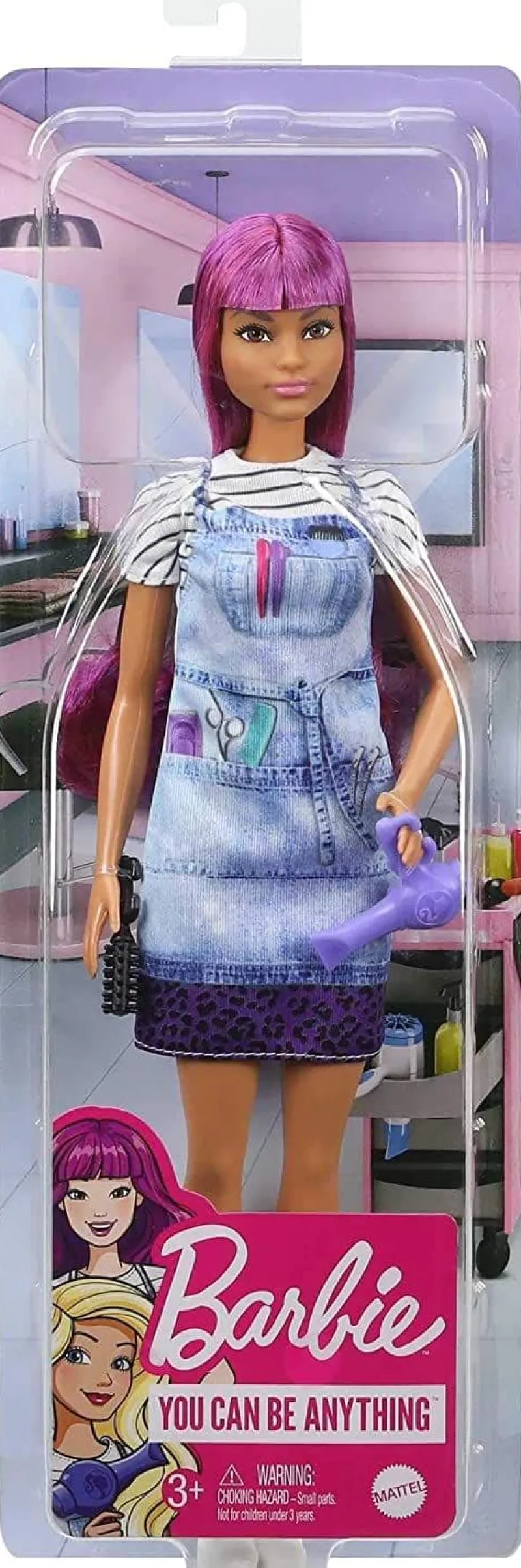 Barbie Career Salon Stylist Doll New