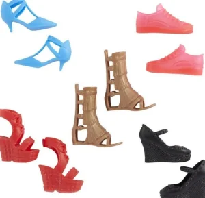 Barbie Fashion 5 Shoe Pack Sale
