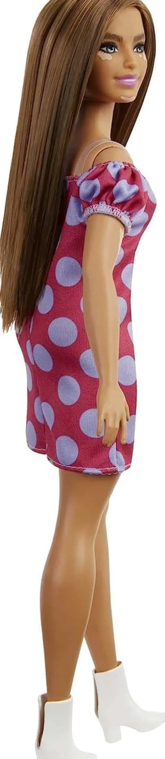 barbie_fashionistas_vitil_1.webp Barbie Fashionistas Vitiligo Doll 171 Brunette Hair Discount