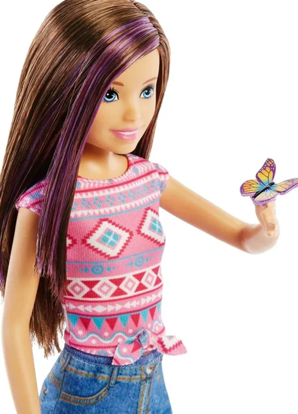 Barbie Skipper Camping Doll Set Inc Easter Bunny Clearance