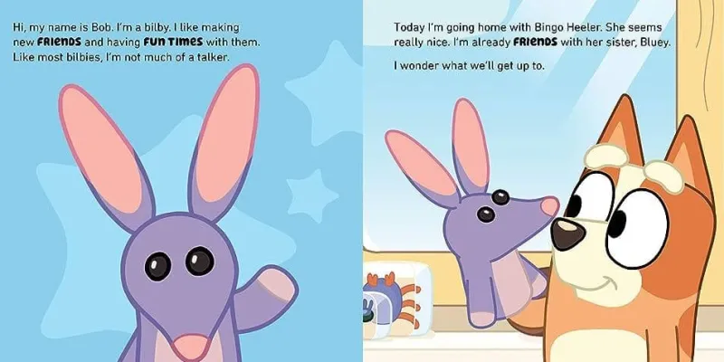 bluey_bob_bilby_story_boo_0.webp Children's Books Bluey Bob Bilby Story Book New