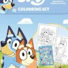 Art and Crafts Bluey Colouring Set Fashion