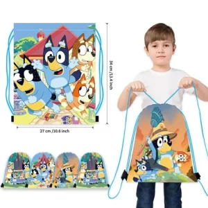 Bluey Drawstring Backpack Bag Assortment Best