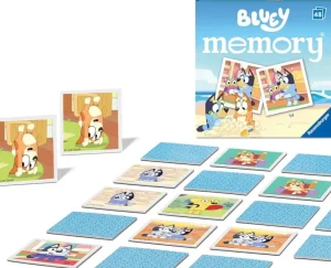 Bluey Mini Memory - Matching Picture Game Fashion