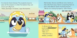 Bluey Swim School Book Story Book Sale