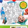 Cocomelon Colouring Set New