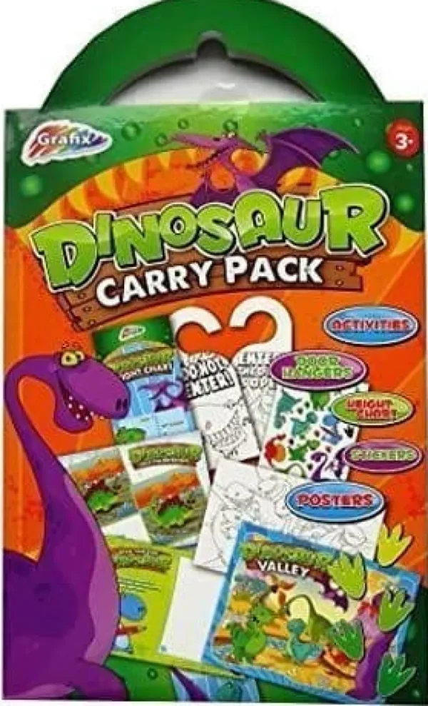 Art and Crafts Dinosaur Activity Carry Pack Fashion