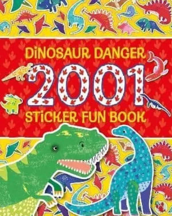 Art and Crafts Dinosaur Danger 2001 Sticker Book Discount