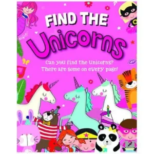 Art and Crafts Find the Unicorns Activity Book Hot