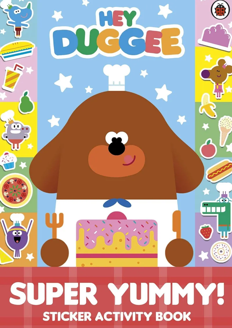 hey_duggee_super_yummy_st_0.webp Art and Crafts Hey Duggee Super Yummy Sticker Activity Book Best