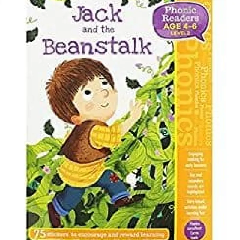 jack_and_the_beanstalk_ph_0.webp Art and Crafts Jack and the Beanstalk Phonic Readers 4-6 Years Outlet