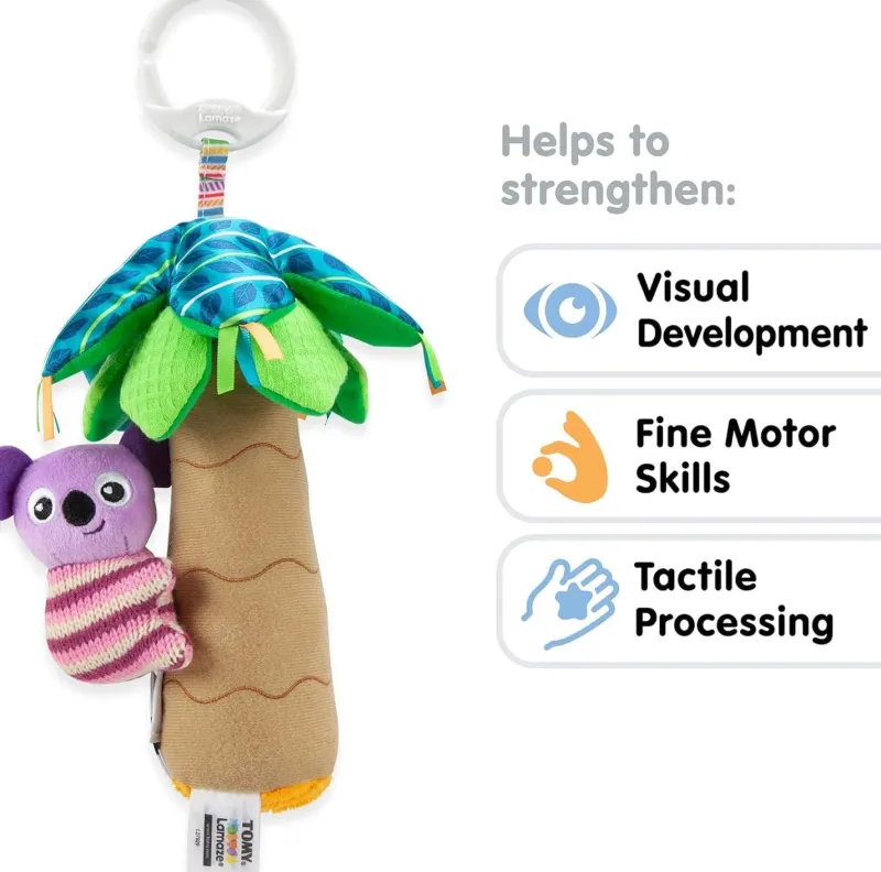 lamaze_walla_walla_koala__0.webp Lamaze Walla Walla Koala Clip on Go Sensory Baby Toy Discount