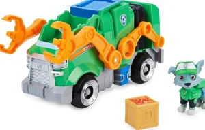Paw Patrol Rocky s Deluxe Movie Vehicle Inc Figure Fashion