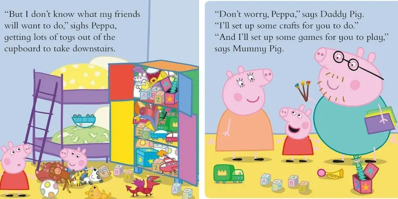 peppa_pig_peppa_s_play_da_0.webp Children's Books Peppa Pig Peppa s Play Date Hardback Book Sale