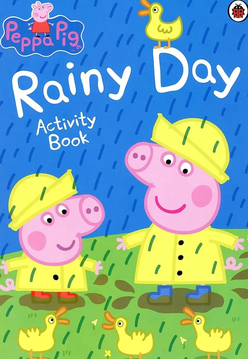 peppa_pig_rainy_day_stick_0.webp Peppa Pig Rainy Day Sticker Activity Book Fashion