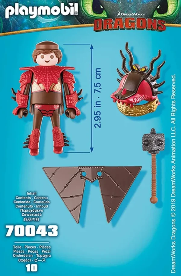 Playmobil Dreamworks Dragons Snotlout Figure Discount