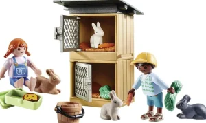 Playmobil Easter Rabbit Pen Playset Discount