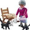 Playmobil Special Plus - Grandma with Cats New