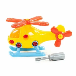 Polesie Take Apart Helicopter Yellow Best