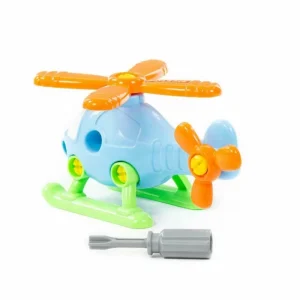 Polesie Take Apart Helicopter blue Sale
