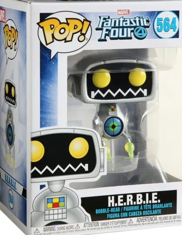 Funko Pop Vinyl Pop Vinyl Fantastic Four H E R B I E Figure Discount