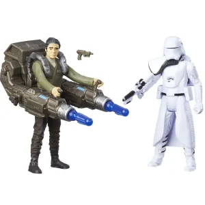 Star Wars The Force Awakens Snowtrooper Officer & Poe Dameron Deluxe Pack Hot