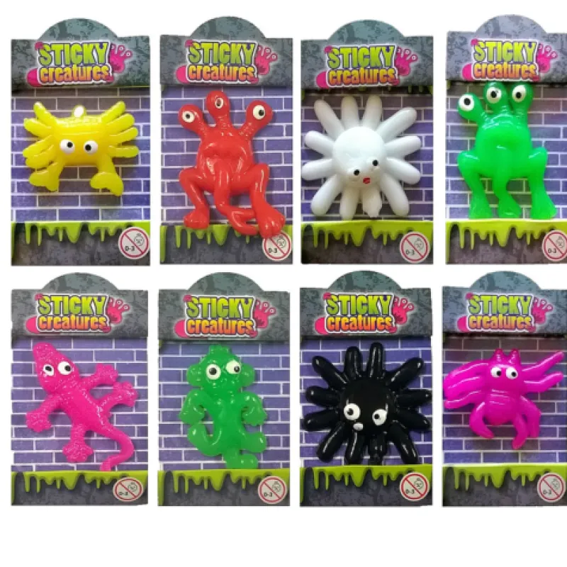 sticky_slimy_creatures_as_0.webp Fun Stationery/Gags and Jokes Sticky Slimy Creatures Assortment Pack of 4 Discount
