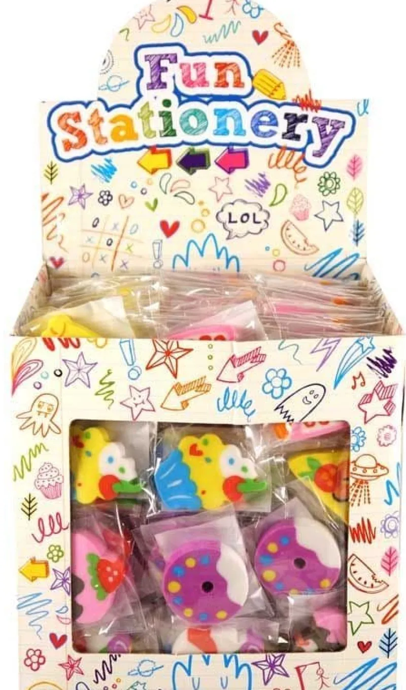 sweet_shop_fun_erasers_pa_1.webp Art and Crafts Sweet Shop Fun Erasers Pack of 6 New