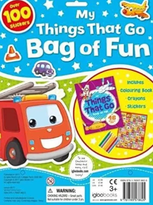 Art and Crafts Things That Go Bag of Fun Fashion