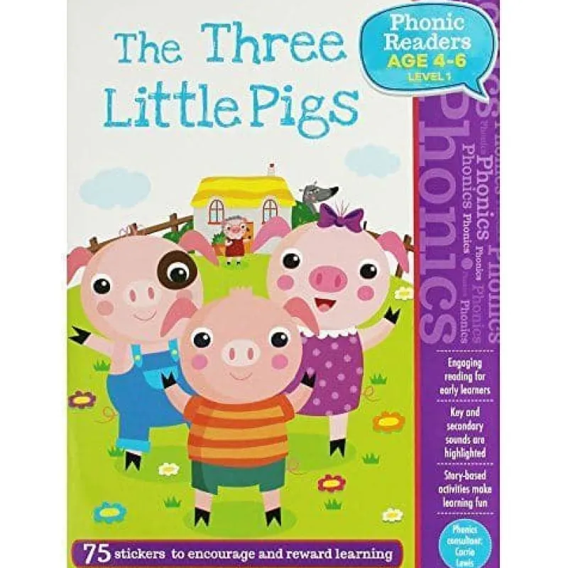 three_little_pigs_phonic__0.webp Art and Crafts Three Little Pigs Phonic Readers 4-6 Years Online