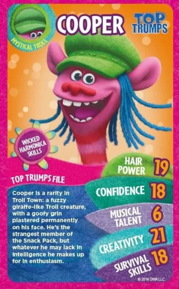 Games and Puzzles Top Trumps Dreamworks Trolls Outlet