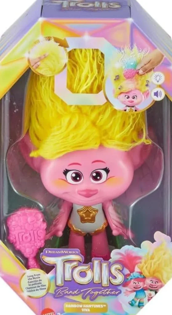 Dreamworks Trolls Trolls Band Together Rainbow Hairtunes Viva Sounds Doll Sale