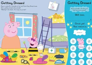 Children's Books Well Done Peppa Reward Chart Sticker Book New