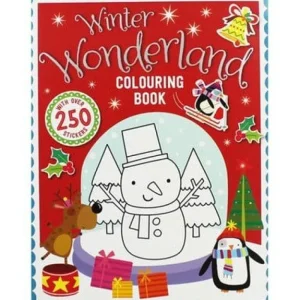 Art and Crafts Winter Wonderland Colouring Activity Book Clearance