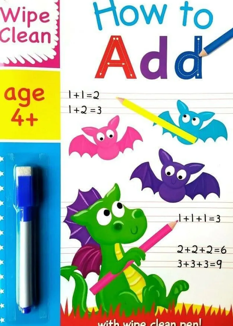 wipe_clean_how_to_add_boo_0.webp Art and Crafts Wipe Clean How To Add Book with PEN Sale