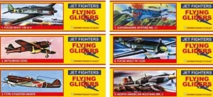 Fun Stationery/Gags and Jokes World War 2 Flying Gliders Assortment New