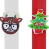 Fun Stationery/Gags and Jokes Xmas Snap Bracelets Assortment Outlet