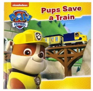 Paw Patrol Pups Save a Train Book Discount