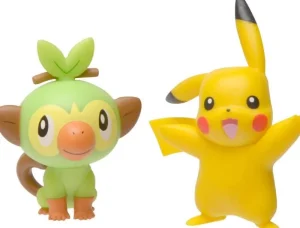 Pokemon Battle Ready Grookey & Pikachu Figures Online