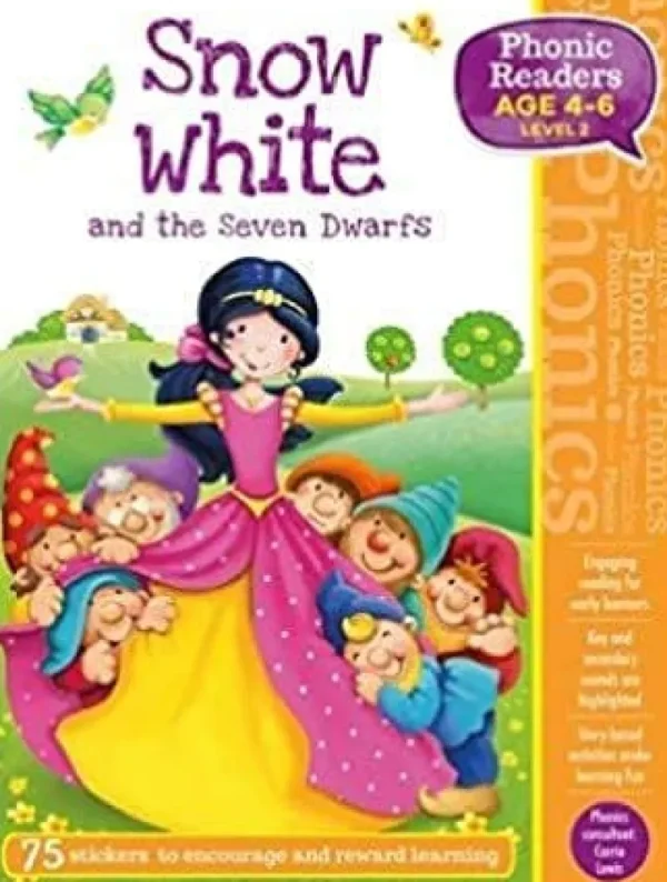 Art and Crafts Snow White Phonics Readers 4-6 Years Fashion